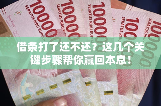 济南借条打了还不还？这几个关键步骤帮你赢回本息！