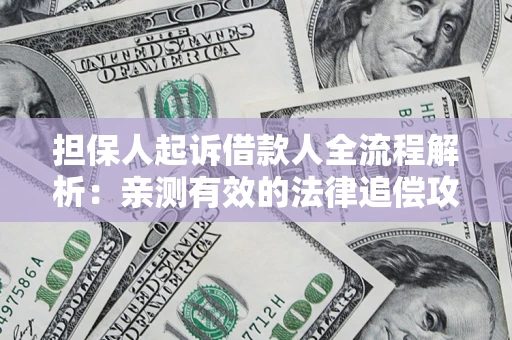 济南担保人起诉借款人全流程解析：亲测有效的法律追偿攻略