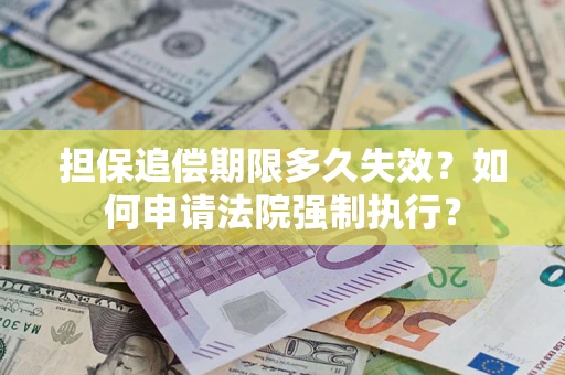 济南担保追偿期限多久失效？如何申请法院强制执行？