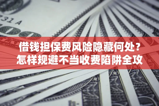 济南借钱担保费风险隐藏何处？怎样规避不当收费陷阱全攻略！
